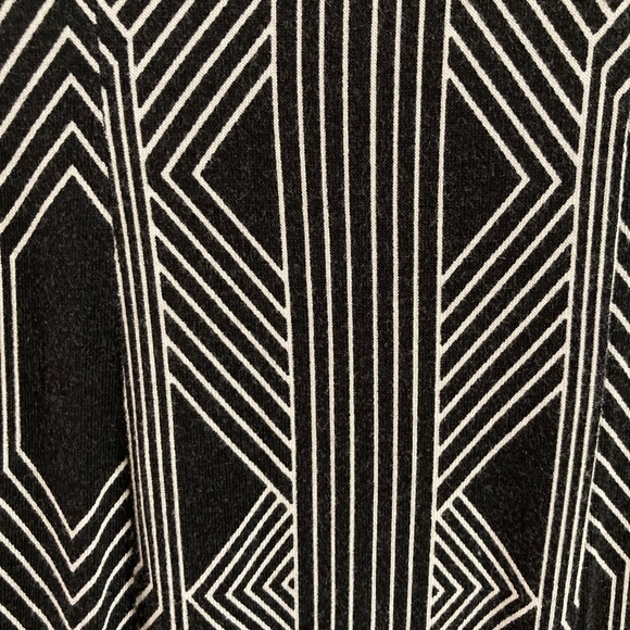 👗 Coldwater Creek Size 8 Black and White Dress - Picture 4 of 9